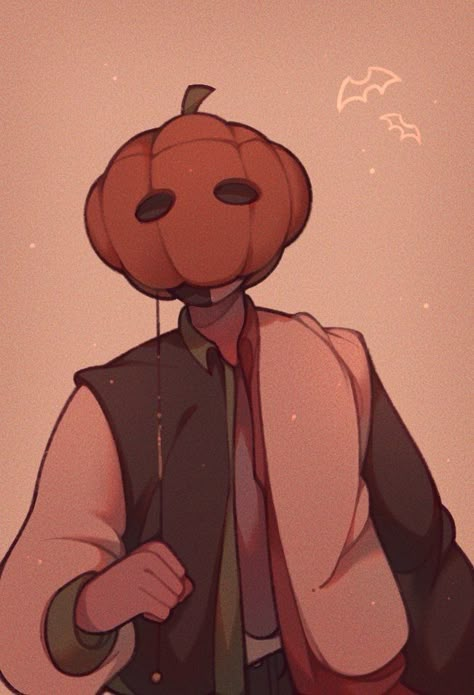 Ranboo Halloween Fanart, Dsmp Halloween Pfp, Dsmp Halloween Wallpaper, Dsmp Halloween Fanart, Ranboo Halloween, Dsmp Halloween, Friends Art Drawing, Drawing In Circle, Pumpkin Drawing