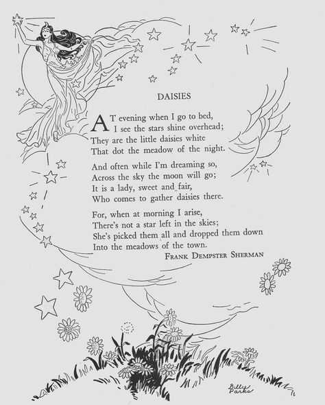 Daisies | Flickr - Photo Sharing! Patty Smith, Nursery Rhymes Poems, Childrens Poems, Childrens Poetry, Kids Poems, List Of Artists, Poem Quotes, Poetry Quotes, Nursery Rhymes