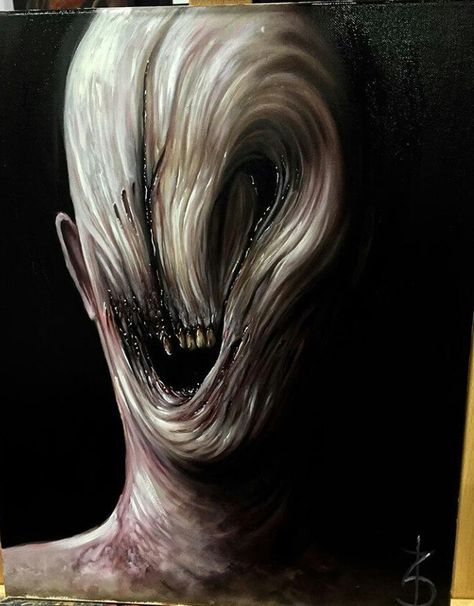 Creepy Faces, Nightmares Art, Horror Artwork, Macabre Art, Cosmic Horror, Monster Concept Art, Beautiful Dark Art, Scary Art, Creepy Art