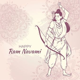 Flat ram navami illustration | Free Vector Ram Navmi Drawing, Ram Navmi, Happy Ram Navami, Lord Ram, Whatsapp Text, Ram Navami, Lord Rama, Ecommerce Website Development, Divine Grace