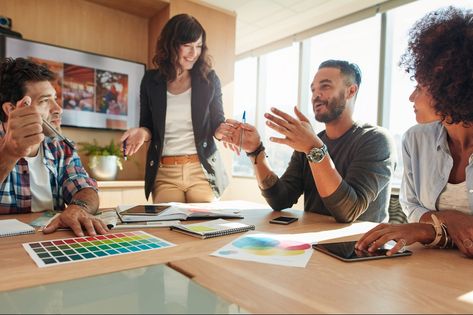 7 Keys to Create a Happy and Productive Design Team https://www.entrepreneur.com/article/413446 Free Personality Test, Creative Jobs, Personality Test, Pinterest Ads, Job Description, Advertising Agency, Survival Tips, Emotional Intelligence, Marketing Campaigns