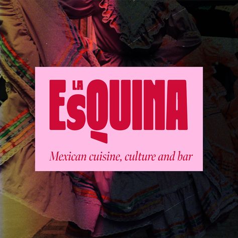 La Esquina Mexican Restaurant & Bar (2) | Images :: Behance Mexican Bar, Creative Design Studio, Restaurant Branding, User Experience Design, Logo Restaurant, Brand Building, Mexican Restaurant, Experience Design, Ux Ui