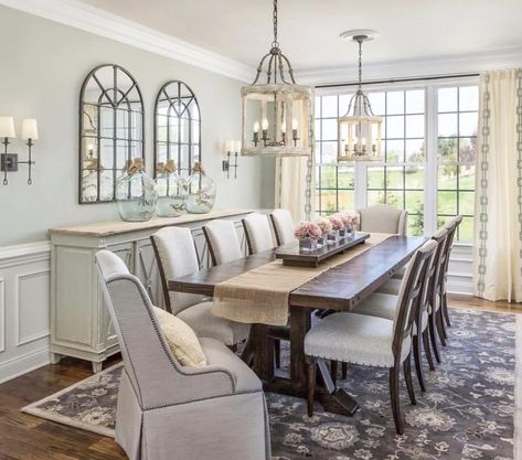 Poker Tables, French Country Dining Room, Dining Room Remodel, Country Dining Rooms, French Country Dining, Door Kitchen, Dining Room Table Decor, Kitchen Tables, Dining Lighting