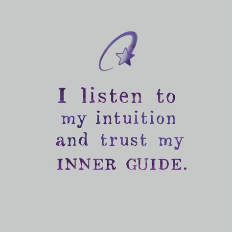 Karla S (K.S) on Instagram: “I listen to my intuition and trust my inner guide. 📝 affirmation 🎨 @proactiveyellowworld #proactiveyellowworld #listen #intuition #guidance…” I Trust My Intuition, Ancestors Prayers, Intuitive Quotes, Intuition Quotes, Spiritual Living, Manifestation Board, Let God, Grateful Heart, 2025 Vision