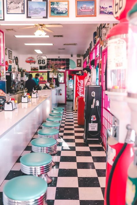 Route 66 Aesthetic, Oatman Az, 50s Lifestyle, Usa Restaurant, West America, Route 66 Trip, Kingman Az, Walking Map, Kingman Arizona