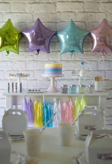 Throw a Magical Unicorn Birthday Party Unicorn Rainbow Birthday Party, Unicorn Birthday Party Ideas, Rainbow Unicorn Birthday Party, Rainbow Unicorn Party, Colorful Unicorn, Rainbow Unicorn Birthday, Unicorn Birthday Party, Diy Rainbow, Rainbow Birthday Party