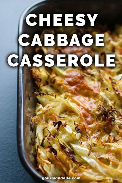 One of the best things about this cheesy cabbage casserole is that it’s ready in around 40 minutes. Cabbage And Bacon Casserole, Cheesy French Onion Cabbage, Loaded Cabbage Casserole, Cabbage And Cheese Casserole, Scalloped Cabbage Recipes, Microwave Cabbage Recipe, Smothered Cabbage Recipe, Cheesy Cabbage Casserole, Smothered Cabbage