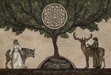 Symbols of the Cosmos in Slavic Mythology - Nicholas Kotar Fantasy Faction, Slavic Mythology, Celtic Gods, Celtic Goddess, Celtic Mythology, Celtic Tree, Celtic Symbols, Books Art, Celtic Art