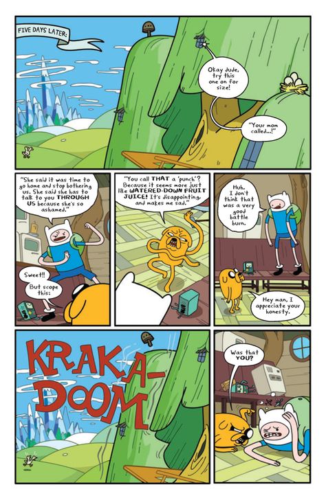 Adventure Time Scores Big in Eisner Award Noms Adventure Time Comics, Finn Jake, Graphic Book, Hey Man, Comic Collection, Comic Page, Fun Comics, Adventure Time, Free Books