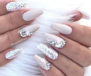 ♡ @Spoiledprincessa #nails Sparkly Coffin Nails, Bling Nail Art, Clear Acrylic Nails, Elegant Nail Designs, Nude Nail Designs, Nails Design With Rhinestones, Coffin Shape Nails, Super Nails, Nail Art Wedding