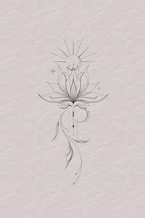 Tortoise Tattoo, Lotusblume Tattoo, Small Lotus Tattoo, Lotus Tattoo Design, Horoscope Tattoos, Unalome Tattoo, Anklet Tattoos, Beautiful Flower Tattoos, Flower Tattoo Shoulder