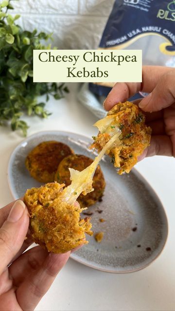 Guntas Sethi on Instagram: "✨ ChickPea Kebabs ✨ Why have abs? When you can have Keb-Abs! For these golden brown kebabs, I have used US Chickpeas @usapulses_india that are not only of excellent quality but are highly nutritious too. They are literally my new favorite - for any time meal or celebration. Have them as is or enjoy a shawarma or a roll- however you like it, these kebabs do not disappoint! Recipe: - 2/3 cups boiled chickpeas - 2 tbsp oil - 1 tbsp chopped garlic - 1 tbsp chopped Chickpea Kebab, Kebab Recipes, Coriander Leaves, Pita Bread, Golden Brown, Chopped Garlic, Chilli Powder, Indian Dishes, Garam Masala