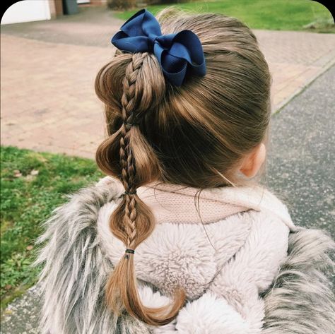 Easy Toddler Hairstyles, Girls Hairdos, Cute Toddler Hairstyles, Easy Little Girl Hairstyles, Girly Hairstyles, Girl Hairdos, Girl Hair Dos, Girls Hairstyles Easy, Hairstyles Girl