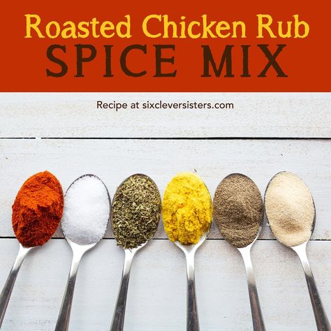 Dry rub spice mix for chicken | spice rub mix for chicken | chicken rub recipe | chicken rub recipe for baking | chicken rub recipes for grilling | chicken rub recipe paprika | chicken rub recipe for roasting Roast Chicken Rub, Grilled Chicken Rub, Chicken Rub Recipes, Homemade Dry Mixes, Spice Rubs, Chicken Rub, Dry Rub Recipes, Homemade Spice Mix, Spice Blends Recipes