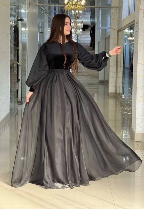 Black Frock, Stylish Outfits Casual, Party Wear Gowns, Long Frock Designs, Frock Designs, Velvet Dress Designs, Custody Battle, Latest Dress Design