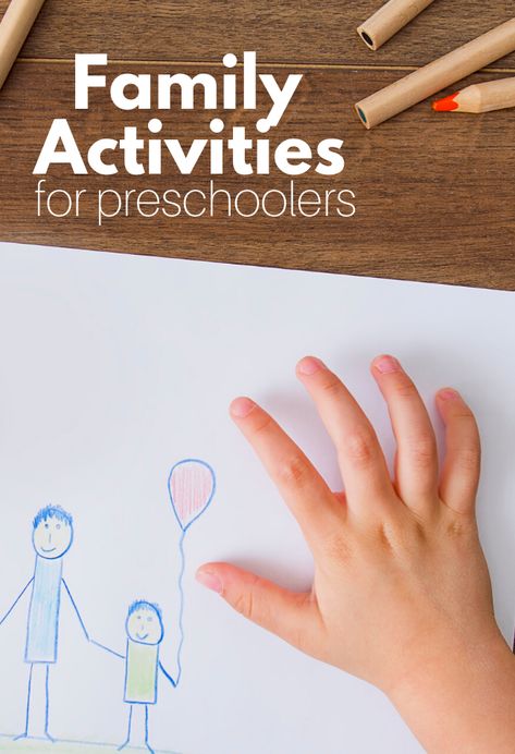 Family Activities for Preschoolers - No Time For Flash Cards Family Ideas Activities, Family Preschool, Preschool Behavior, Preschool Family, Gingerbread Man Activities, Theme Preschool, Rhyming Activities, Preschool Projects, Activities For Preschoolers