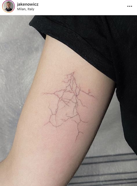 Thunderstorm Tattoo, Leaf Tattoos, Maple Leaf Tattoo, Triangle Tattoo, Tattoos