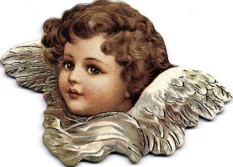 Victorian Scrap —  Angel (584x420) Cherub Art, Victorian Angels, Paper Angel, Foto Transfer, Angel Images, Victorian Scrap, Vintage Christmas Images, Angel Crafts, Clip Art Vintage