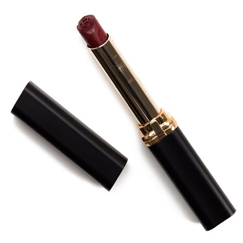 L'Oreal Le Plum Dominant Colour Riche Intense Volume Matte Lipstick Review & Swatches Plum Lipstick, Permanent Lipstick, Iron Oxide, L Oreal, Matte Lipstick, Jojoba Oil, Lip Gloss, Plum, Wish List