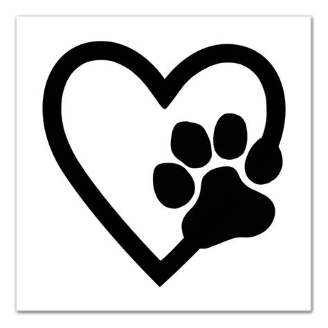 "Buy the Heart Paw Canvas Wall Art at Michaels. com. Designed and printed in the United States, this piece will certainly bring a smile to your face. We love our fur friends and want to be reminded every day with this cute accent piece. Designed and printed in the United States, this piece will certainly bring a smile to your face. Canvas Wall Art accentuates the look of your interior décor, looking equally stunning in a collage or on its own as a focal-point. Details: Black 12'' x 12'' canvas w Paw Print Memorial, Mirror Canvas Art, Mirror Canvas, Door Signs Diy, Canvas Art Projects, Mirror Sign, Cricut Craft Room, Dog Decor, Diy Canvas Art Painting