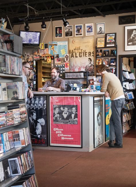 Movie Rental Aesthetic, Dvd Store Aesthetic, Movie Store Aesthetic, Video Rental Store Aesthetic, Video Store Aesthetic, Movie Rental Store, Video Rental Store, Movie Rental, Bookstore Cafe