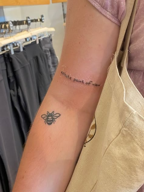 Delicate Point Of View Tattoo Harry Styles, Delicate Point Of View Harry Styles, Your Delicate Point Of View Tattoo, Harry Styles Delicate Point Of View, You Can Let It Go Tattoo Harry Styles, One Point Tattoo, Delicate Point Of View Tattoo, Harrys House Tattoo, Harry Styles Tattoos Ideas Lyrics