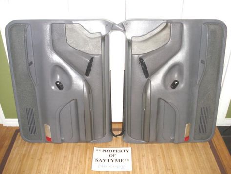 1992 1993 1994 1995 95 F150 F250 F350 BRONCO 4x4 Grey Door Panels Left Right A1 , US $102.50, image 1 95 F150, 1994 Ford F150, F150 Accessories, Ford Diesel, Grey Doors, Ford Pickup Trucks, Door Panels, Ford Pickup, Custom Trucks