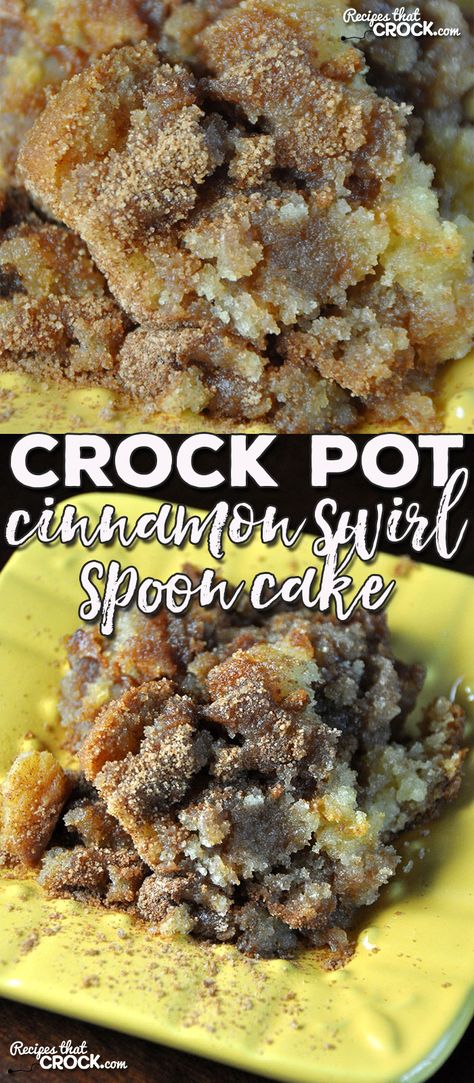 Gooey Desserts, Crockpot Cake, Crockpot Desserts, Spoon Cake, Crockpot Dessert Recipes, Crock Pot Food, Crock Pot Desserts, Slow Cooker Desserts, Pot Ideas