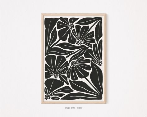 Buy Abstract Flower Art Beige Black Wall Art Printable Wall Art online on Etsy India. Shop for handmade, vintage and unique Digital Prints items from DALBITprints online on Etsy Mid Century Modern Neutral, Abstract Flowers Print, Earth Tone Wall Art, Art Mid Century Modern, Abstract Flower Art, Beige Art, Neutral Art, Black Wall Art, Botanical Poster