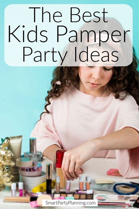 Selection of kids pamper party ideas perfect to be used for a special occasion or birthday parties. They are so much fun to organise and definitely a treat to participate in. These are the best pamper party ideas that younger kids and teens will all enjoy. Spa Day For Girls Diy Party Ideas, Spa Activities For Kids, Pamper Party Ideas, Girls Pamper Party Ideas, Makeup Party Ideas, Pamper Party Ideas Kids, Kids Pamper Party, Spa Day For Kids, Girls Pamper Party