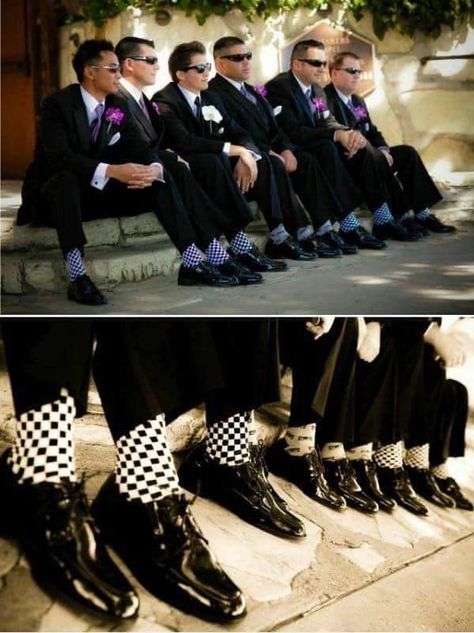 Groomsmen Purple, Car Themed Wedding, Vegas Wedding Dress, Checkered Socks, Wedding Dresses Cinderella, Cinderella Wedding, Tent Wedding, Glamorous Wedding, Princess Wedding