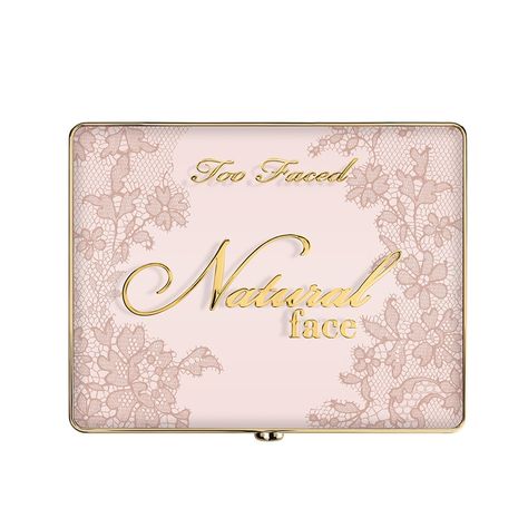 Natural Face Makeup Palette | Too Faced Natural Face Makeup, Too Faced Palette, Face Palette, Makeup Wishlist, Multi Dimensional, Coconut Butter, Too Faced Makeup, Cruelty Free Makeup, Too Faced Cosmetics