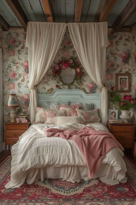 Victorian Girls Room, Fairytale Life, Why Not Me, Elf Clothes, Low Bed, Bedroom Stuff, Old Room, Bedroom Decor Design, Dressing Rooms