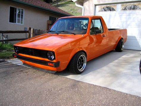 Orange VW Caddy Vw Cady, Vw Caddy 1, Vw Caddy Mk1, Mk1 Caddy, Vw Pickup, Tmax Yamaha, Volkswagen Golf Mk1, Vw Golf 1, Vw Mk1