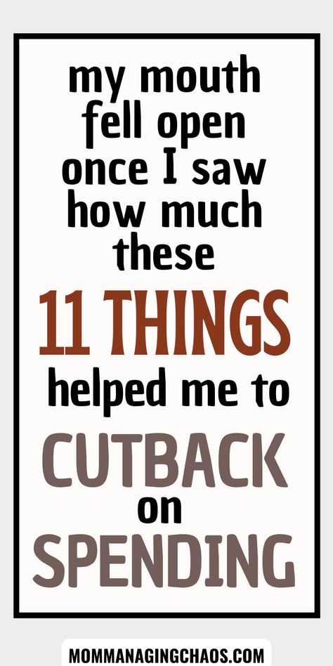 11 Simple Ways to Stop Spending Money on unnecessary things so you can master how to budget, save money and spend wisely. Looking for frugal living tips to help you stop spending money? Then head over to the blog to read these 11 Tips that can Help Anyone Cutback on Spending Money. How to budget | how to budget for beginners | how to budget money | how to budget on a low income Living Cheap Saving Money, Living Frugal, Stop Spending Money, Frugal Habits, Saving Money Frugal Living, Money Saving Methods, Stop Spending, Money Saving Techniques, Personal Finance Budget