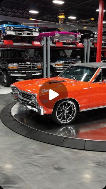 KING OF CARS & TRUCKS INC. on Instagram: "🇺🇸 AMAZING 🇺🇸 $79,500  1967 Chevelle SS Big Block 396 Holley sniper EFI Leather interior  Rotisserie Restored  Wilwood 4 wheel disc brakes  Custom wheels  Lowered  Laser straight body  Hugger orange show paint  She’s amazing 🤩   $79,500 Text @nj_truck_king_deena 856-420-0788 Text @nj_truck_king_scott 856-420-0787" 1967 Chevelle Ss, 1967 Chevelle, Cars Jeep, Chevelle Ss, Custom Wheels, Leather Interior, Dream Cars, Jeep, Wheel