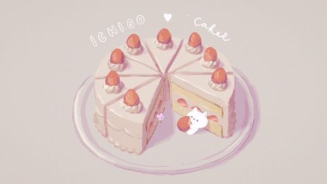 Cake Wallpaper, 귀여운 음식 그림, Cute Desktop, Computer Wallpapers, Cute Laptop Wallpaper, Desktop Wallpaper Art, Cute Laptop, Cute Desktop Wallpaper, Cute Food Art