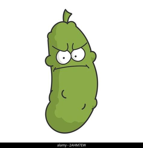 dill pickle cartoon isolated on white Stock Vector Pickle Cartoon, Dill Pickle, White Stock, Pickles, Stock Photography, Stock Vector, Photo Image, Vector Illustration, Stock Photos