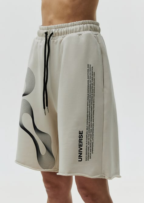 Cool Shorts Men, Shorts Design Ideas, Streetwear Shorts Outfit, Long Shorts Women, Cool Shorts, Man Shorts, Oversize Outfit, Shorts Design, Fashion Poster Design