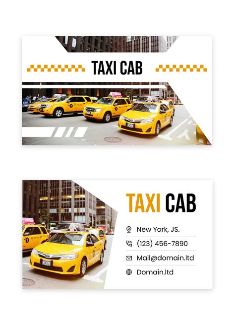 Barber Business Cards, Restaurant Business Cards, Stylish Business Cards, Beauty Business Cards, Cab Driver, Artist Business Cards, Free Business Card Templates, Digital Business Card, Taxi Cab