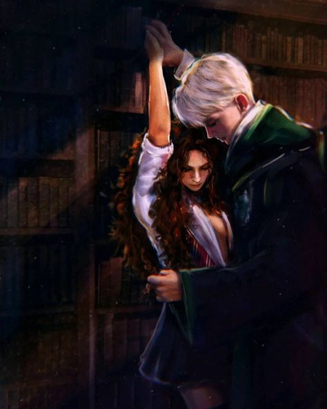 Hermione Malfoy, Hermione Fan Art, Draco And Hermione Fanfiction, Draco Malfoy Fanart, Dramione Fan Art, Draco Malfoy Aesthetic, Harry Potter Feels, Draco And Hermione, Draco Harry Potter