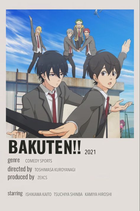 Bakuten!! Tamako Love Story, Anime Websites, Anime Suggestions, Film Anime, Animes To Watch, Poster Anime, Anime Printables, Good Anime To Watch, Anime Watch