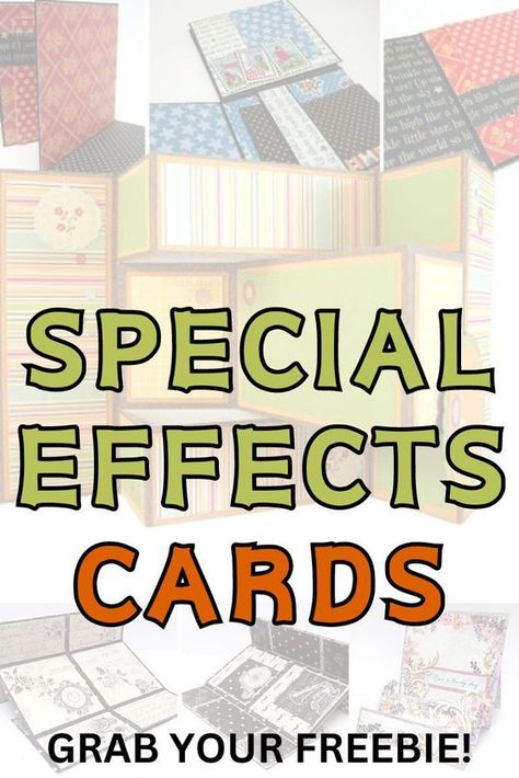 Upgrade your handmade cards with these special effects card tutorials. Learn how to add the wow factor to your DIY cards Card Making Templates Zazzle, Greeting Card Tutorials How To Make, Kinetic Cards How To Make, Card Shapes Ideas, Diy Cards Handmade Simple Paper Crafts, Cards Handmade Tutorial, Fancy Fold Card Tutorials Cardmaking, Card Making Templates Printables Free Pattern, Card Making Templates Free Printable