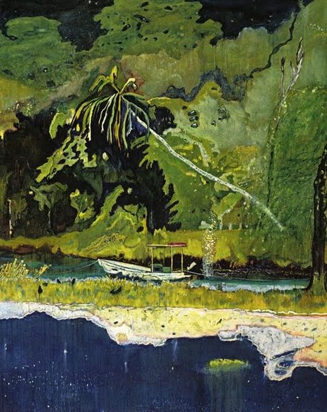 Peter Doig, Art Appreciation, Henri Matisse, Lush Green, Art Plastique, Art Oil, Figurative Art, Contemporary Paintings, Abstract Landscape