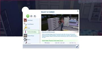 Mod The Sims - Fashion and Modelling Career - Design, Model, Writer - UPDATED 20th June 2020 Sims 4 Fashion Designer, Fashion Designer Office, Sims 4 Realistic Mods, Sims 4 Realistic, Sims 4 Jobs, Writer's Office, Sims Fashion, Modelling Career, Career In Fashion Designing