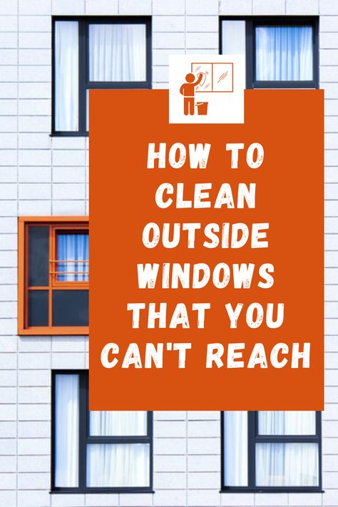 How to Clean Outside Windows You Can't Reach How To Clean Exterior Windows, Outside Apartment, Cleaning Outside Windows, Clean Outdoor Windows, Studio Apartment Decor Ideas, High Rise Window Cleaning, Window Over Sink, Studio Apartment Decor, Kitchen Living Rooms