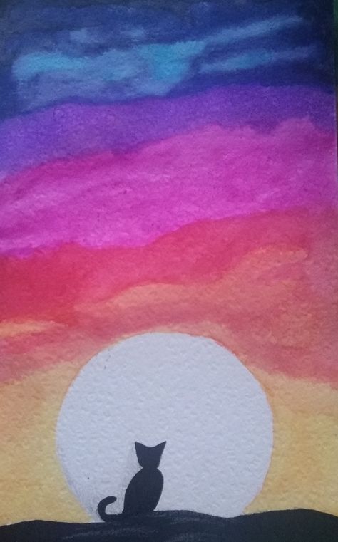 Dibujos Astetics Faciles, Ideas Para Pintar Cuadros Aesthetic, Rainbow Painting, Bullet Journal School, Tempera, Watercolor Animals, Art Tips, Anime Love, Pencil Drawings