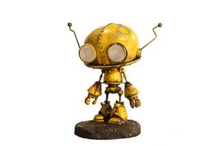 Personal Project Designed by James W Suhr | Personal Project… | Flickr Robots Artworks, Steampunk Robots, Steampunk Robot, Vintage Robots, Robot Sculpture, Quirky Home, Retro Robot, Arte Robot, Quirky Home Decor