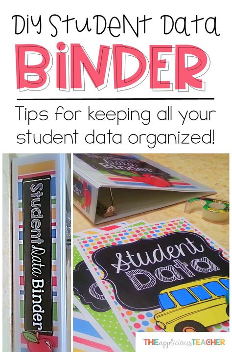 Student Data Organization, Iep Binder, Student Data Binders, Data Folders, Teacher Data, Intervention Classroom, Data Binders, Student Binders, Data Notebooks