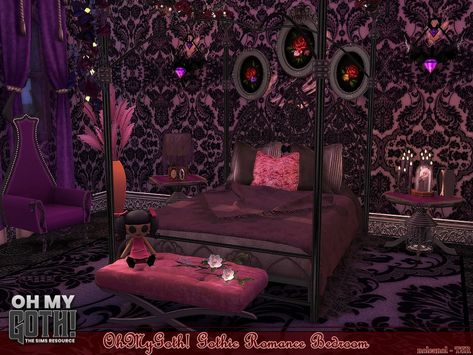 Sims 4 Cc Monster High Decor, Sims 4 Cc Room Decor Goth, Sims 4 Witchy Bedroom, Sims 4 Cc Emo Furniture Patreon, Sims 4 Gothic Wallpaper, Sims 4 Punk Room, Goth Room Sims 4 Cc, Sims 4 Gothic Decor, Sims 4 Gothic Build Cc